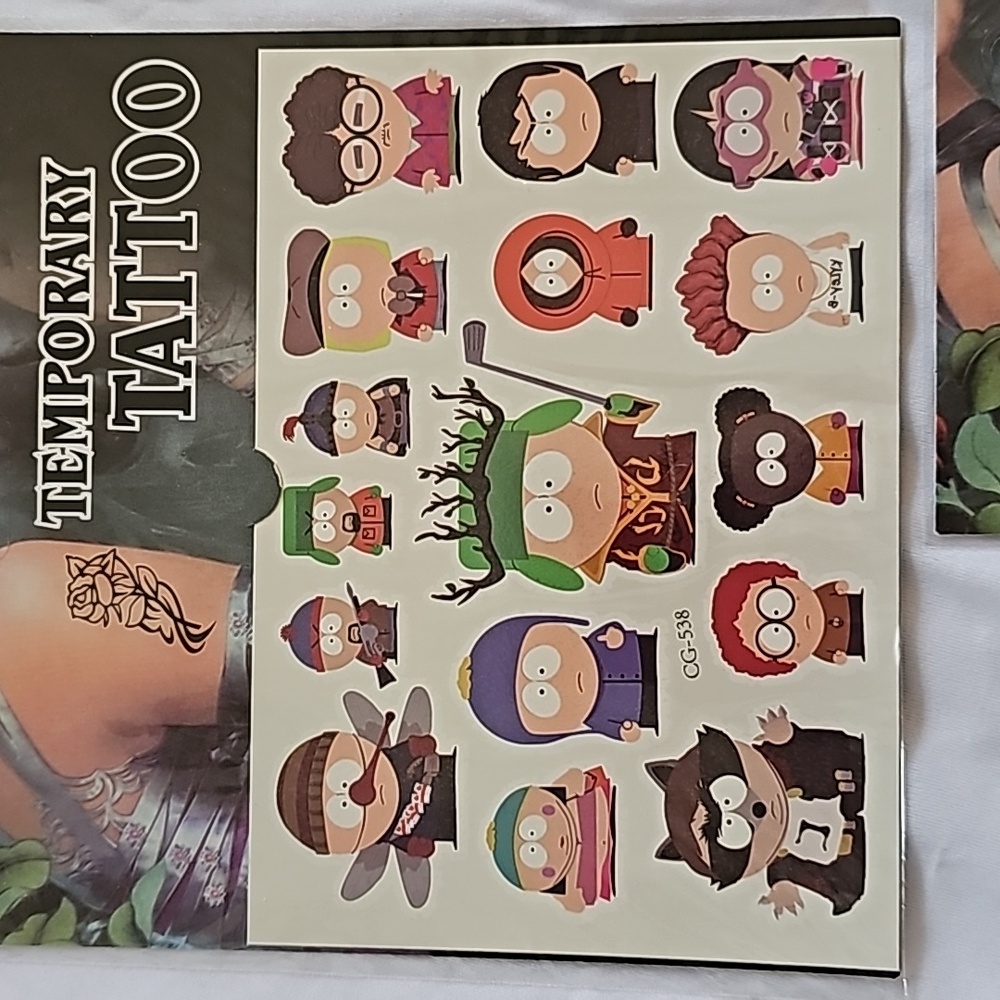 South park temporary tattoos - Picture 4 of 8